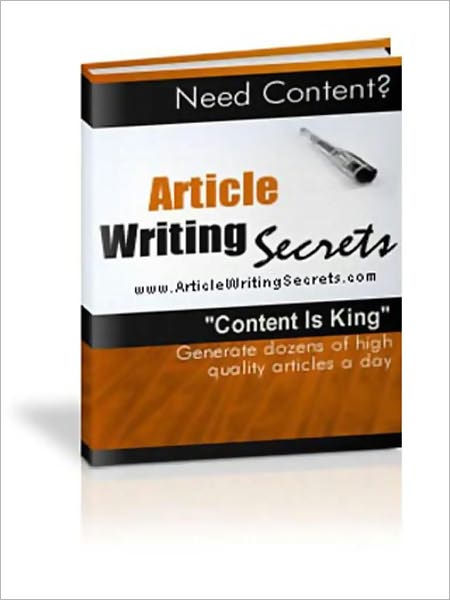 Article Writing Secrets