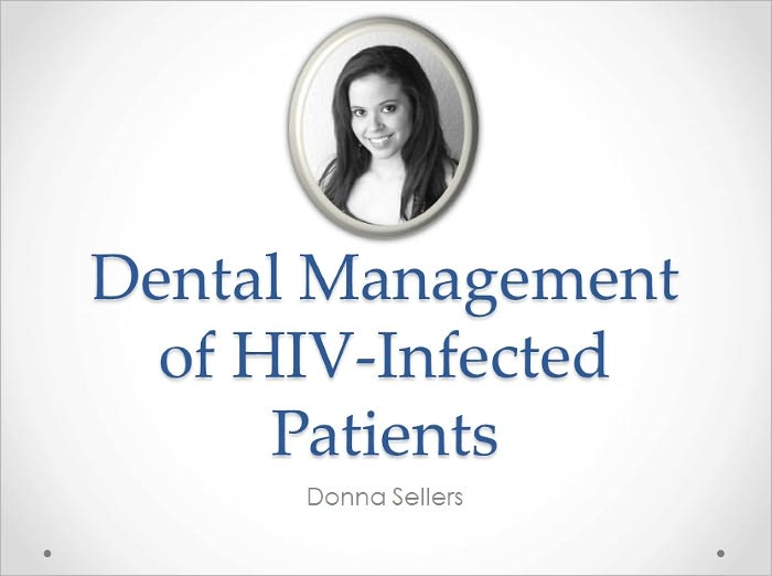 Dental Management for HIV Infected Patients
