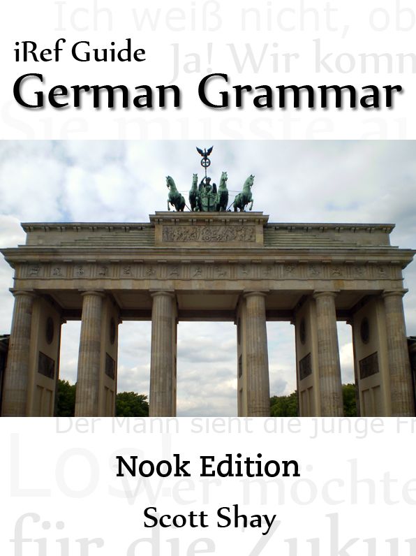 iRef Guide: German Grammar, Nook Edition