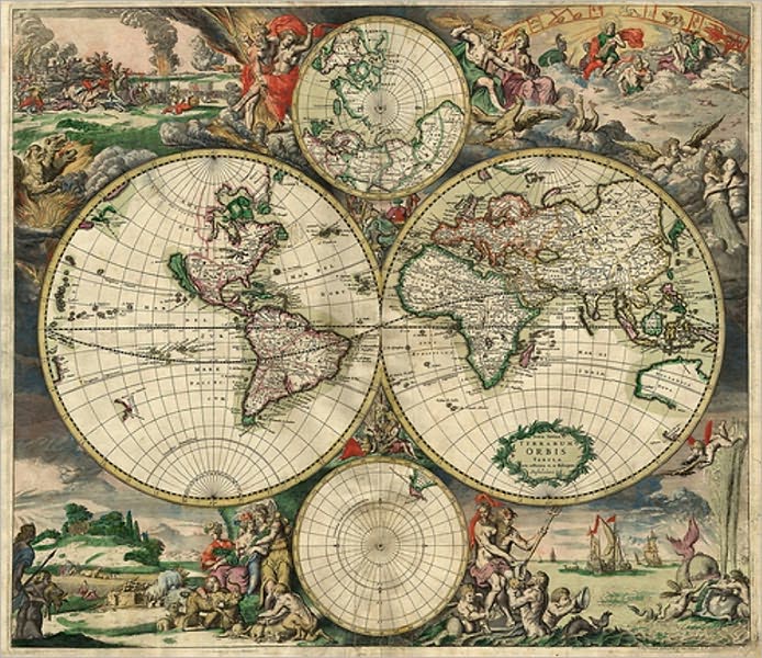 Where Half The World Is Waking Up (Illustrated)