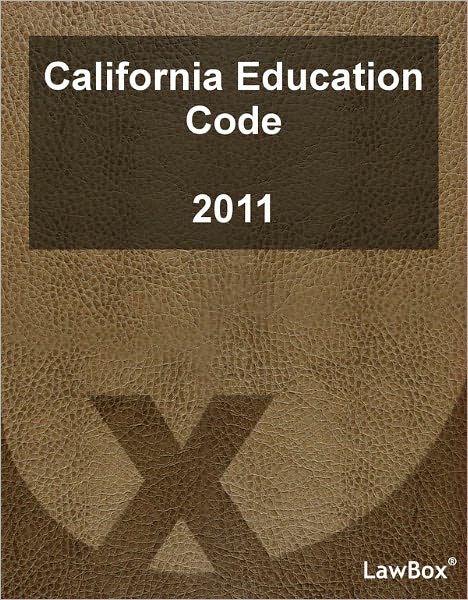 California Education Code 2011