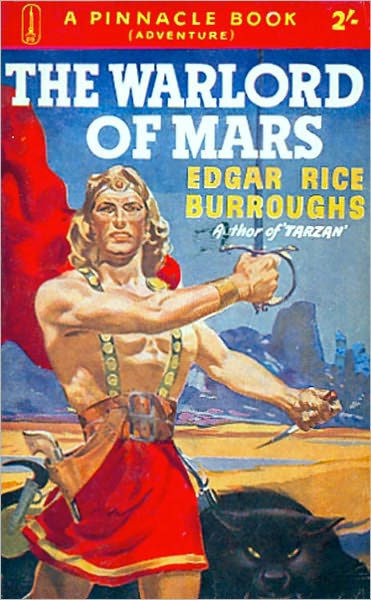 John Carter in "The Warlord of Mars" - Barsoom Classic Books Collection - Book #3 with Original Cover