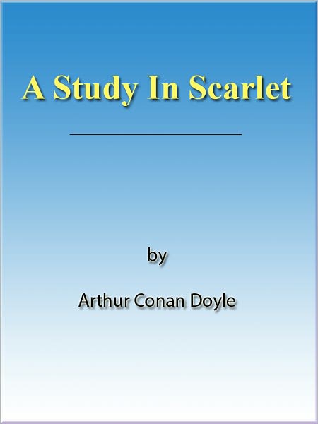 A Study in Scarlet