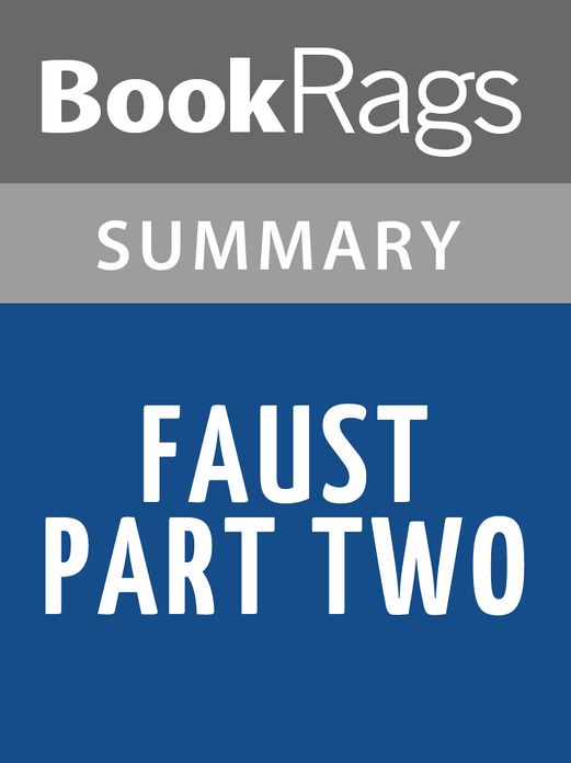 Faust: The Second Part of the Tragedy by Johann Wolfgang von Goethe l Summary & Study Guide