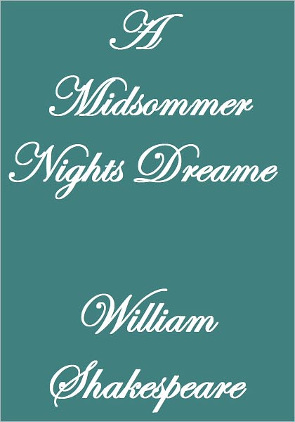 A Midsommer Nights Dreame