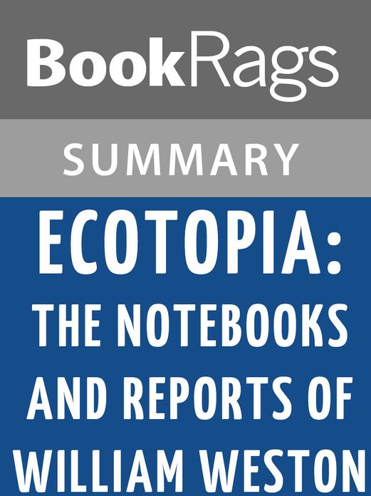 Ecotopia by Ernest Callenbach l Summary & Study Guide