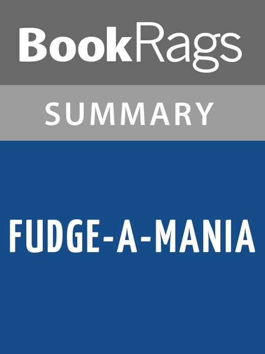 Fudge-a-Mania by Judy Blume l Summary & Study Guide