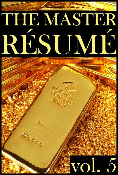 THE MASTER RESUME: A Flawless Cover Letter for a Flawless Resume!