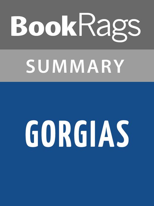 Gorgias by Plato l Summary & Study Guide