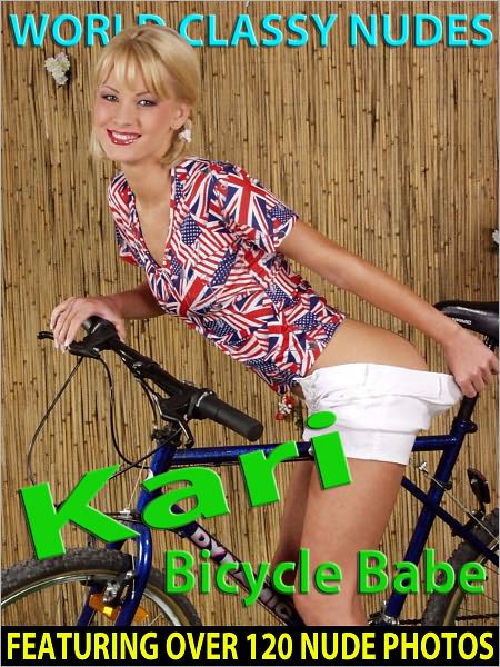 Kari - Bicycle Babe - Nude Women Photos