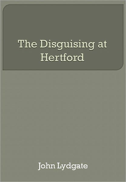 The Disguising at Hertford w/ Direct link technology (A Poetry Drama)