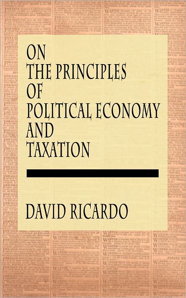 On The Principles Of Political Economy And Taxation