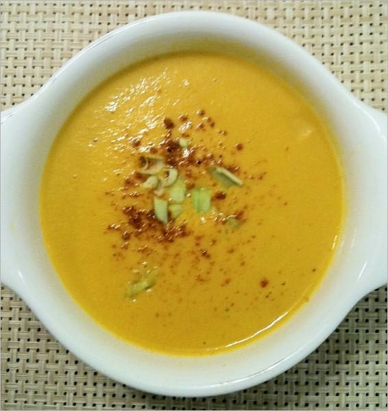 Amazing Vitamix Pumpkin and Coconut Thai Vegan Soup Recipe
