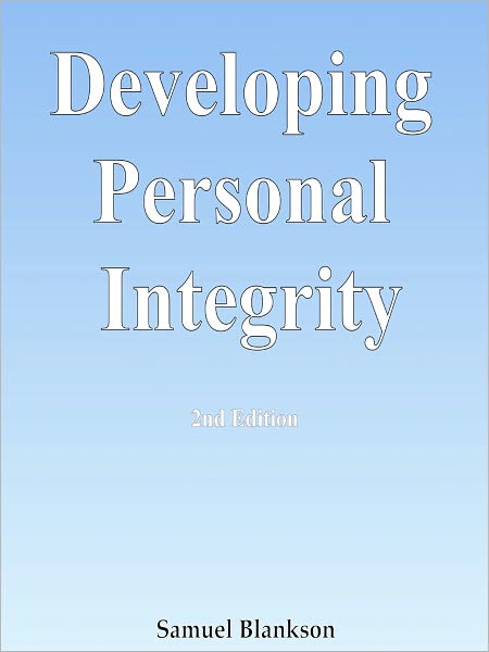 Developing Personal Integrity