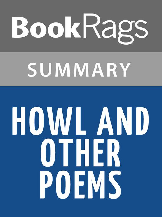 Howl, and Other Poems by Allen Ginsberg l Summary & Study Guide