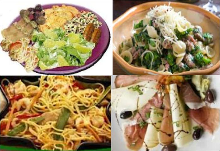 Delicious Italian dishes: Collection of 185 Italian recipes - "Show me a pleasure like dinner, which comes every day and lasts an hour." Talleyrand Circa 1901.