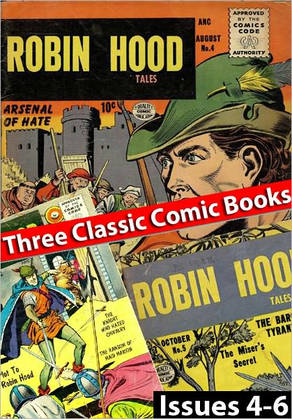 Robin Hood Tales - Issues #4 to #6 (Three Comic Books)