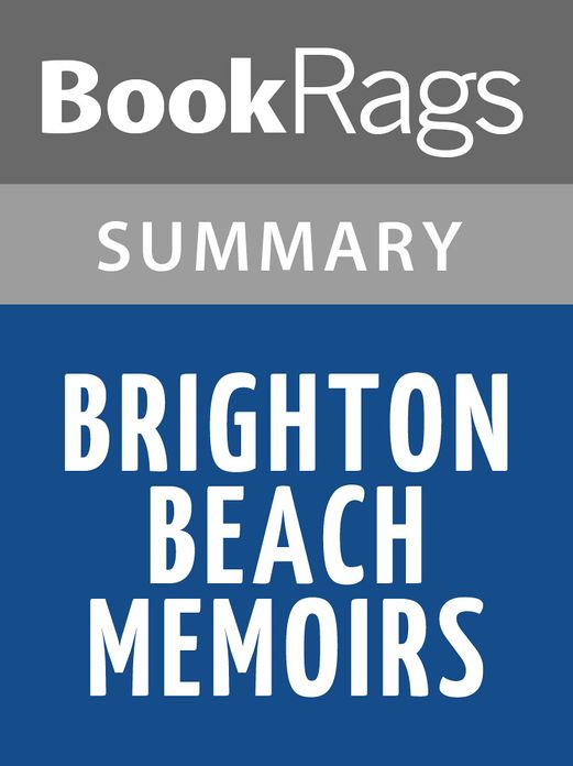 Brighton Beach Memoirs by Neil Simon Summary & Study Guide