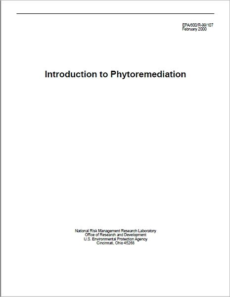 Introduction to Phytoremediation