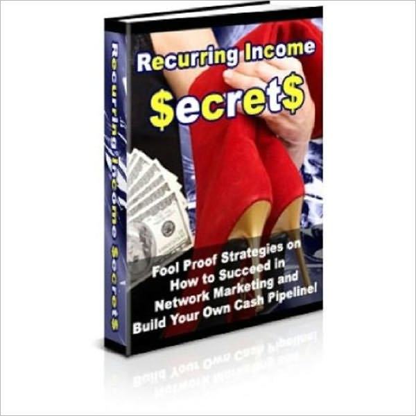 You'll Watch Your Money Grow - Recurring Income Secrets