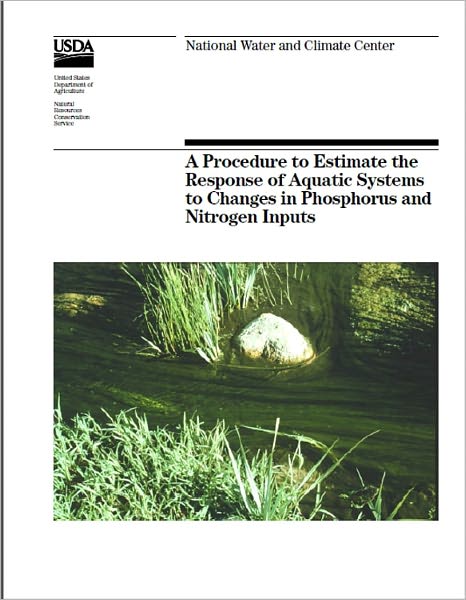 Procedure to Estimate the Response of Aquatic Systems to Changes in Phosphorus and Nitrogen Inputs