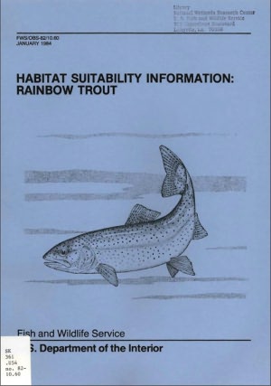 Habitat Suitability Information: Rainbow Trout