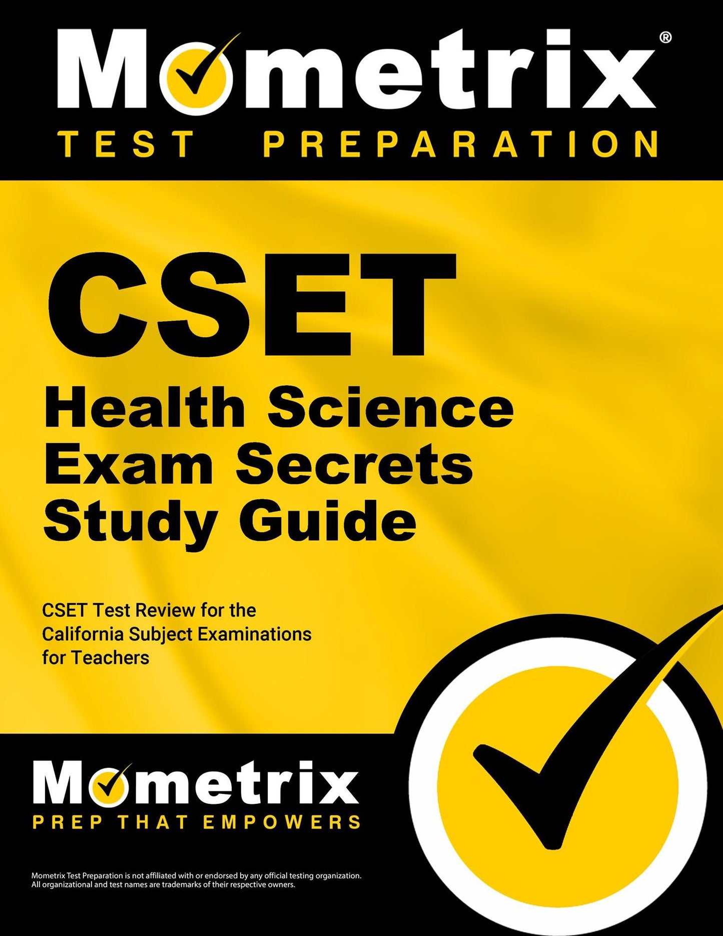 CSET Health Science Exam Secrets Study Guide: CSET Test Review for the California Subject Examinations for Teachers