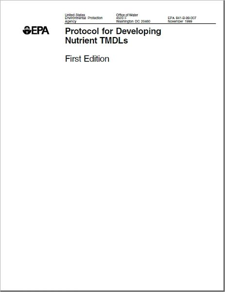 Protocol for Developing Nutrient TMDLs