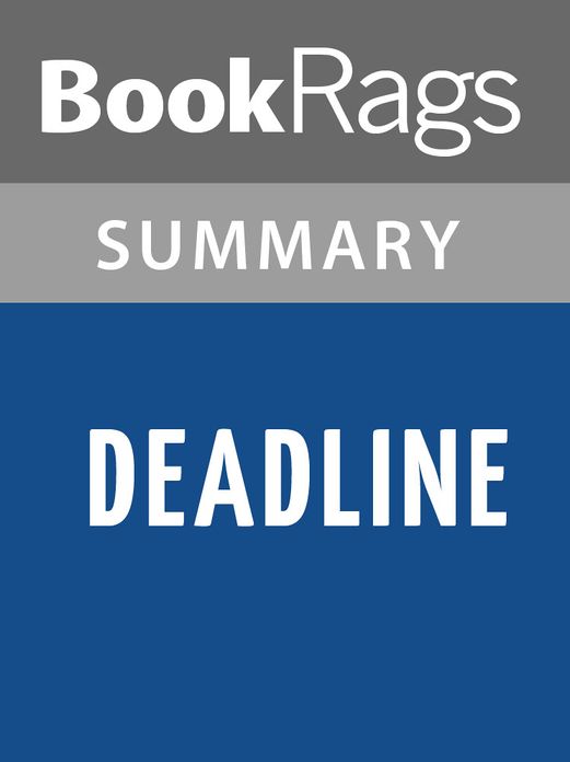 Deadline by Chris Crutcher l Summary & Study Guide