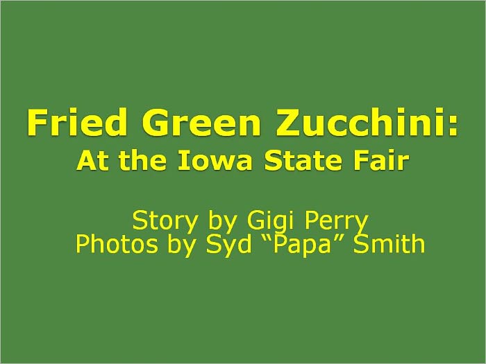 Fried Green Zucchini