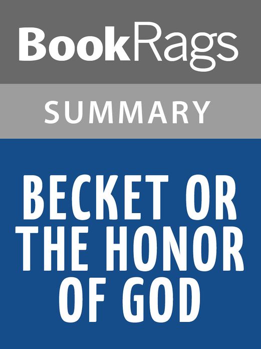 Becket: Or, The Honour of God by Jean Anouilh Summary & Study Guide