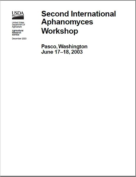 Second International Aphanomyces Workshop, June 17-18, 2003