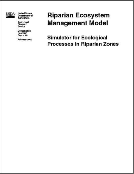 Riparian Ecosystem Management Model: Simulator for Ecological Processes in Riparian Zones