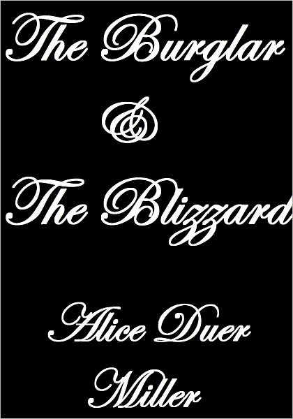 THE BURGLAR AND THE BLIZZARD