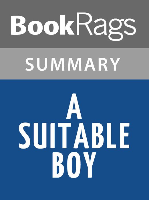 A Suitable Boy by Vikram Seth l Summary & Study Guide