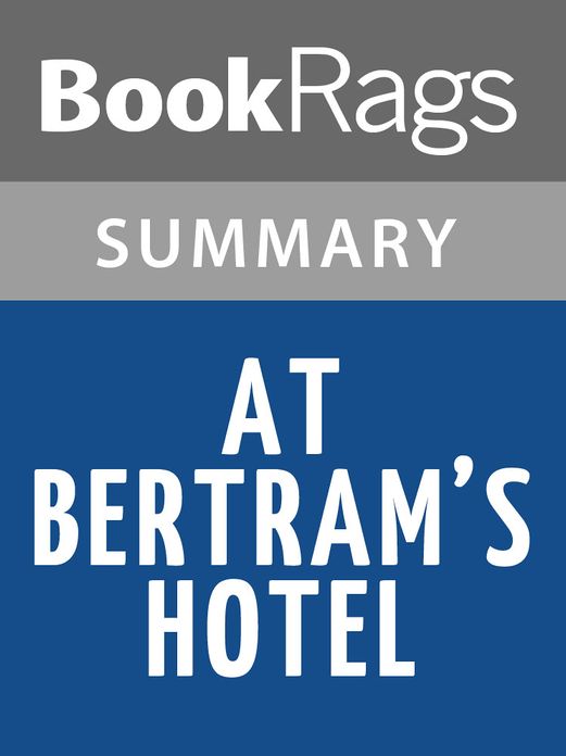 At Bertram's Hotel by Agatha Christie l Summary & Study Guide