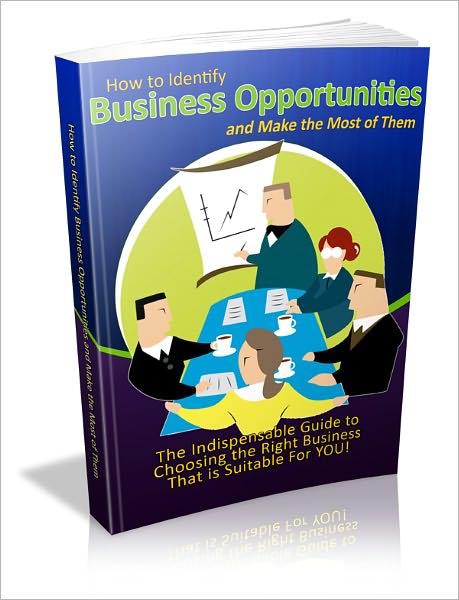 How To Identify Business Opportunities And Make The Most Of Them: The Indispensable Guide To Choosing The Right Business That Is Suitable For YOU!