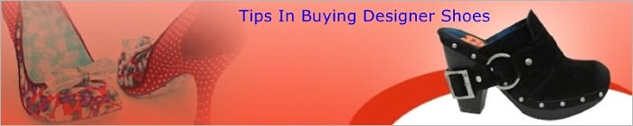 Tips In Buying Designer Shoes