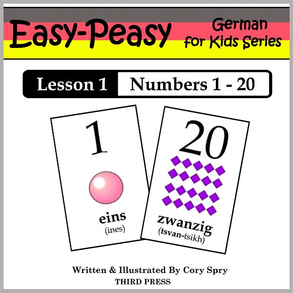 German Lesson 1: Numbers 1-20 (Learn German Flash Cards)