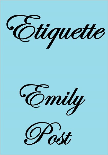 Etiquette