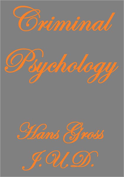 Criminal Psychology