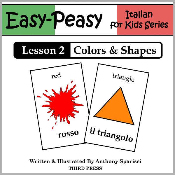 Italian Lesson 2: Colors & Shapes (Learn Italian Flash Cards)