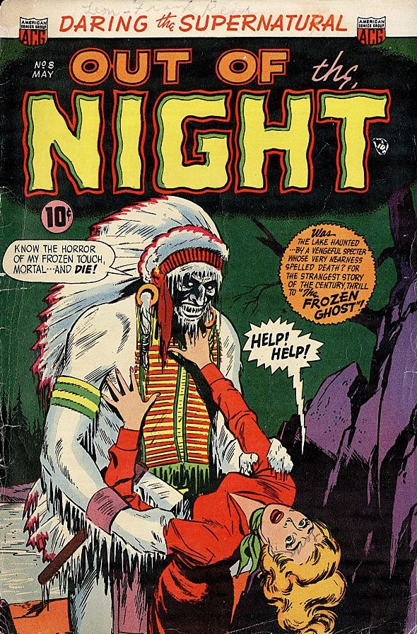 Vintage Horror Comics: Out of the Night No. 8: Numbered for Death & Madman's Manor