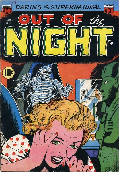 Vintage Horror Comics: Out of the Night No. 2 Circa 1952: Drum of Doom