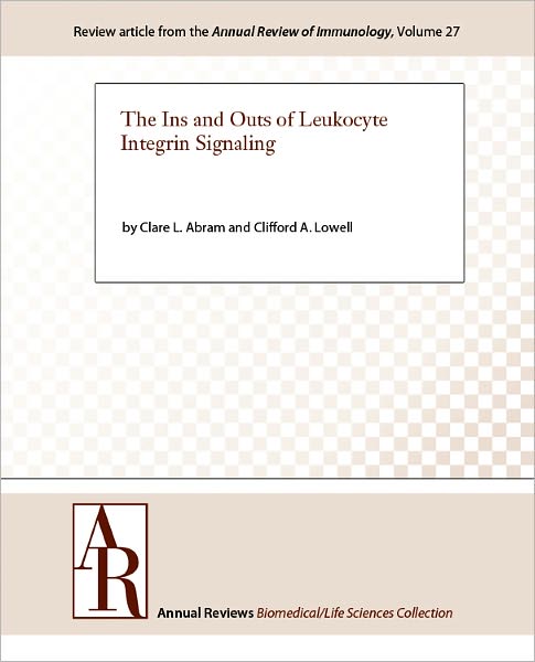 The Ins and Outs of Leukocyte Integrin Signaling