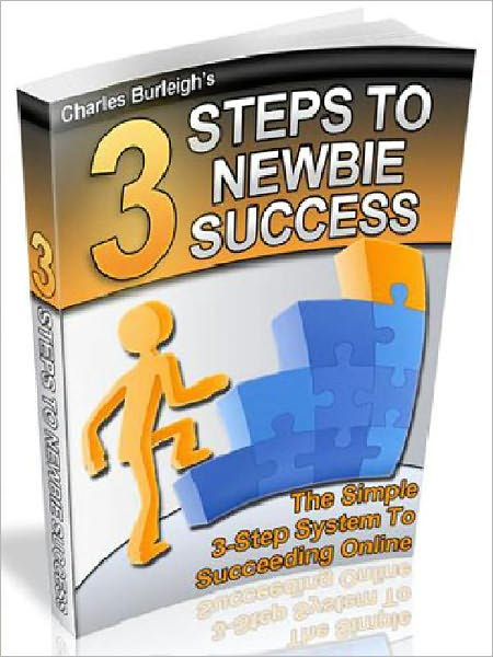 3 Steps To Newbie Success - The Simple 3-Step System to Succeeding Online (Recommended)