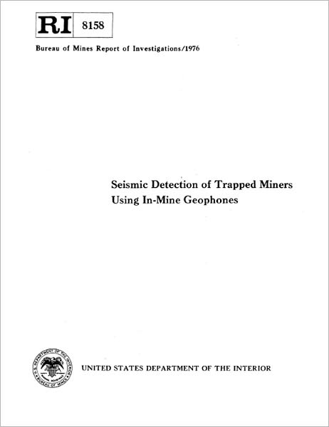 Seismic Detection of Trapped Miners Using In-Mine Geophones