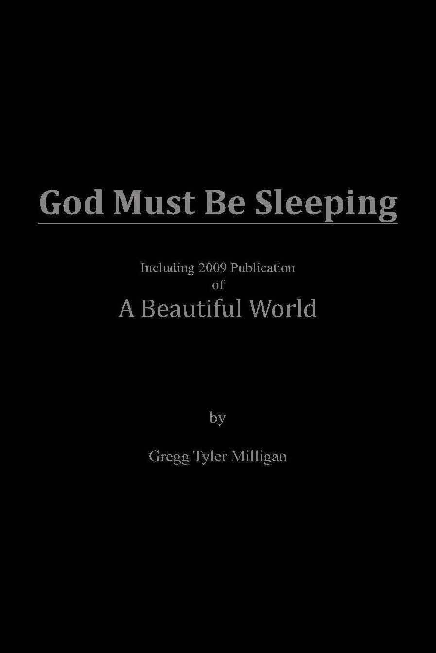 God Must be Sleeping