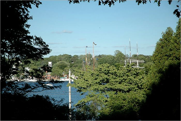 Seaport in Virginia (Illustrated)
