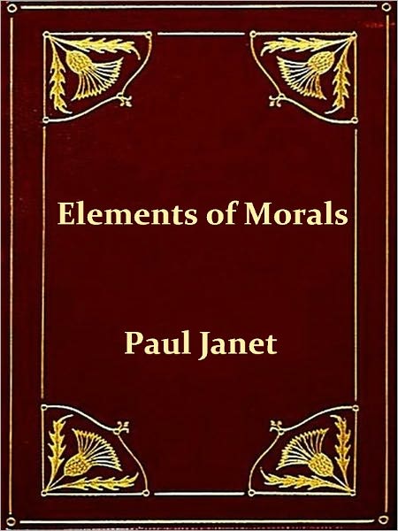 Elements of Morals